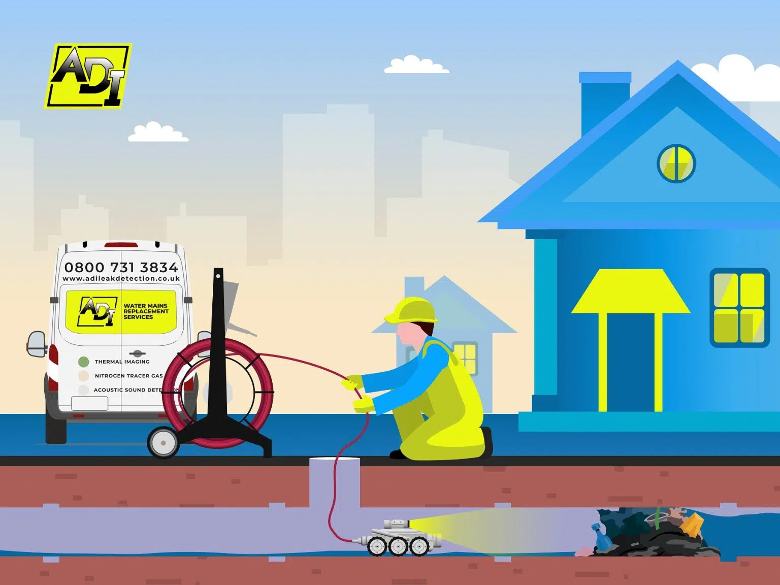 Drainage CCTV Surveys & Investigations Manchester